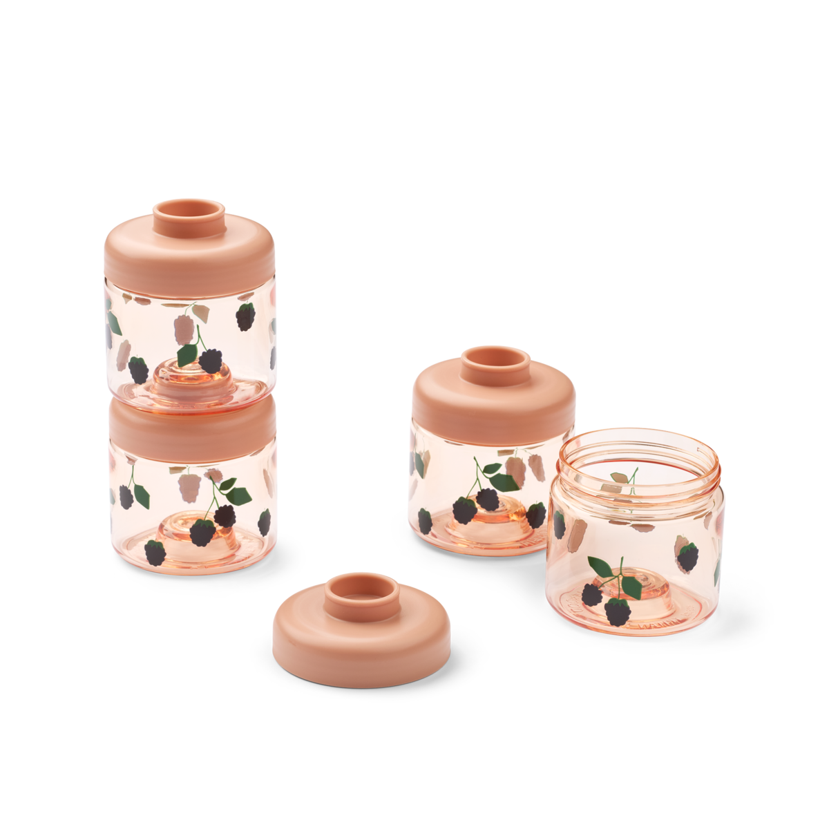4-pack Dominique Food Tritan doosjes 100 ML