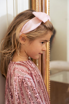 Puff Balloon Sequins Sweater