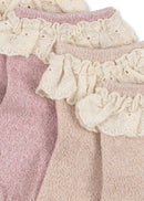 2-pack Glitter Frill Sokken