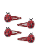 4-pack Ladybug haarclipjes