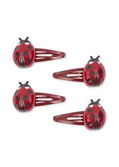 4-pack Ladybug haarclipjes