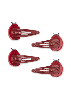 4-pack Ladybug haarclipjes