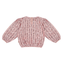 Puff Balloon Sequins Sweater