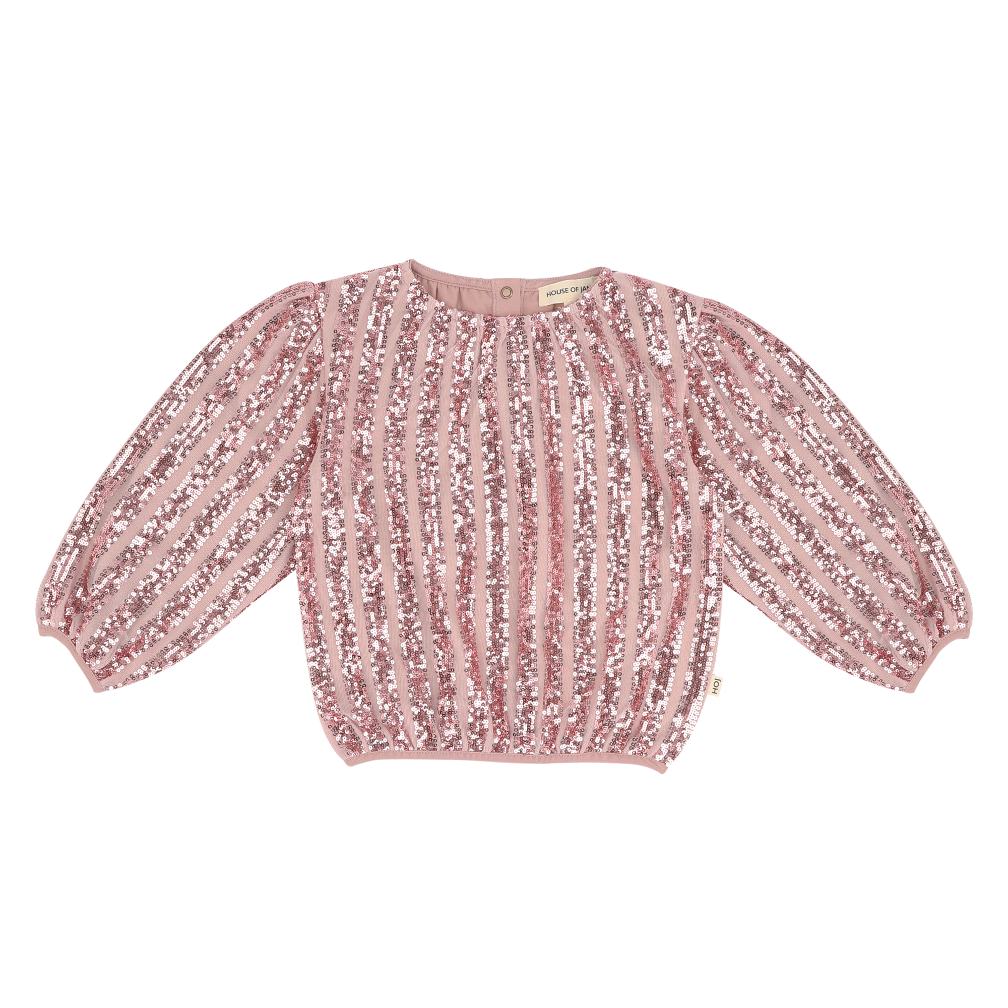 Puff Balloon Sequins Sweater