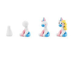Rainbow Unicorn Lighty 3 potjes