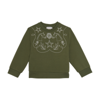 Green Star Sweater