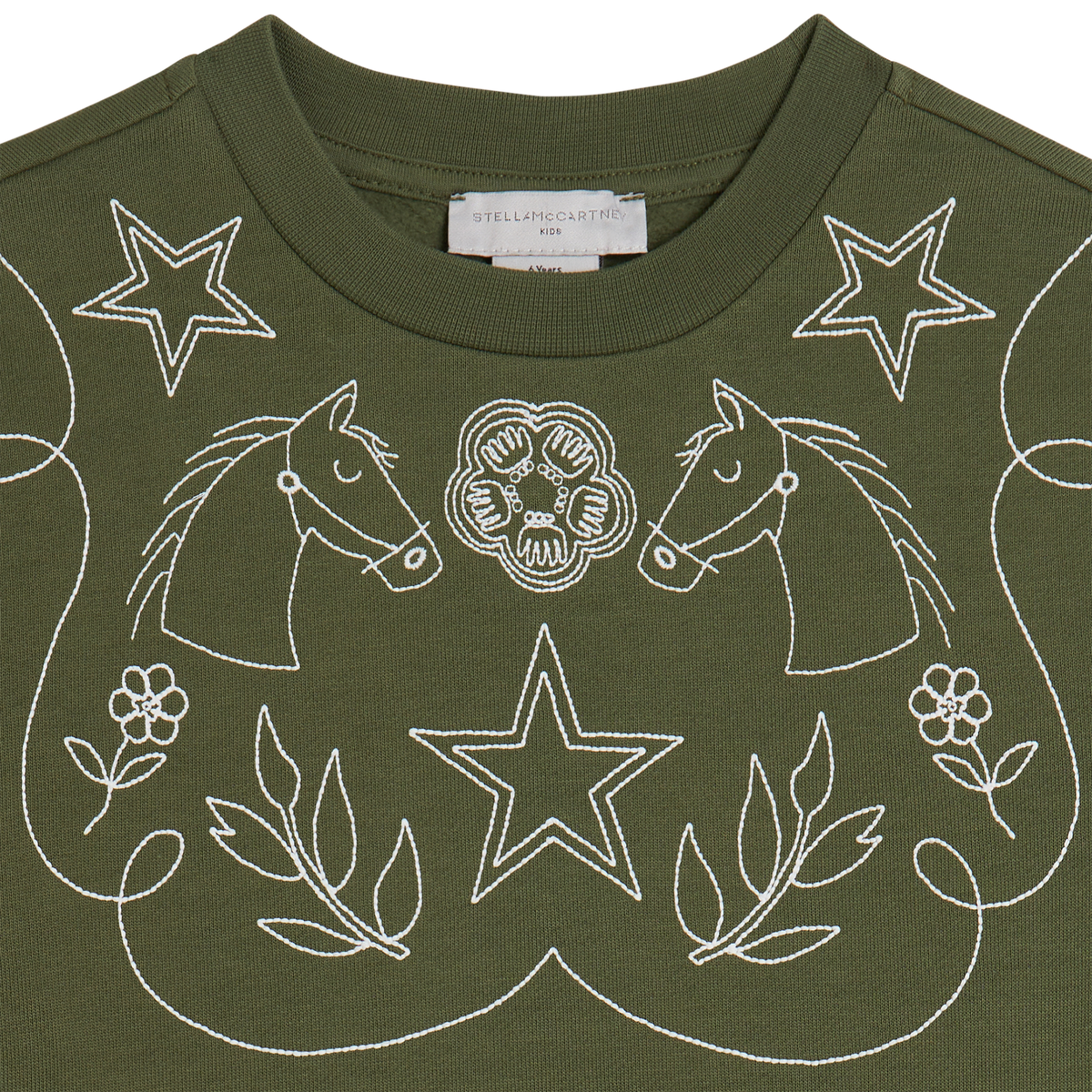 Green Star Sweater