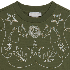 Green Star Sweater