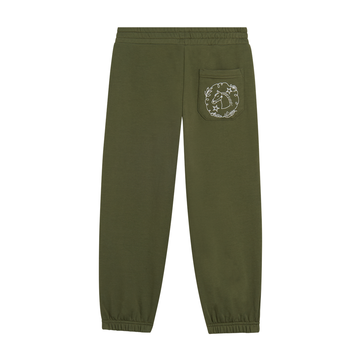 Green Fleece Broek
