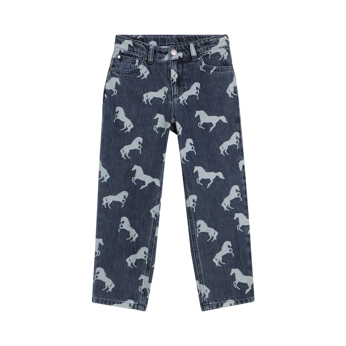 Horse Print Spijkerbroek