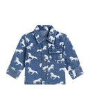 Horse Print Overshirt