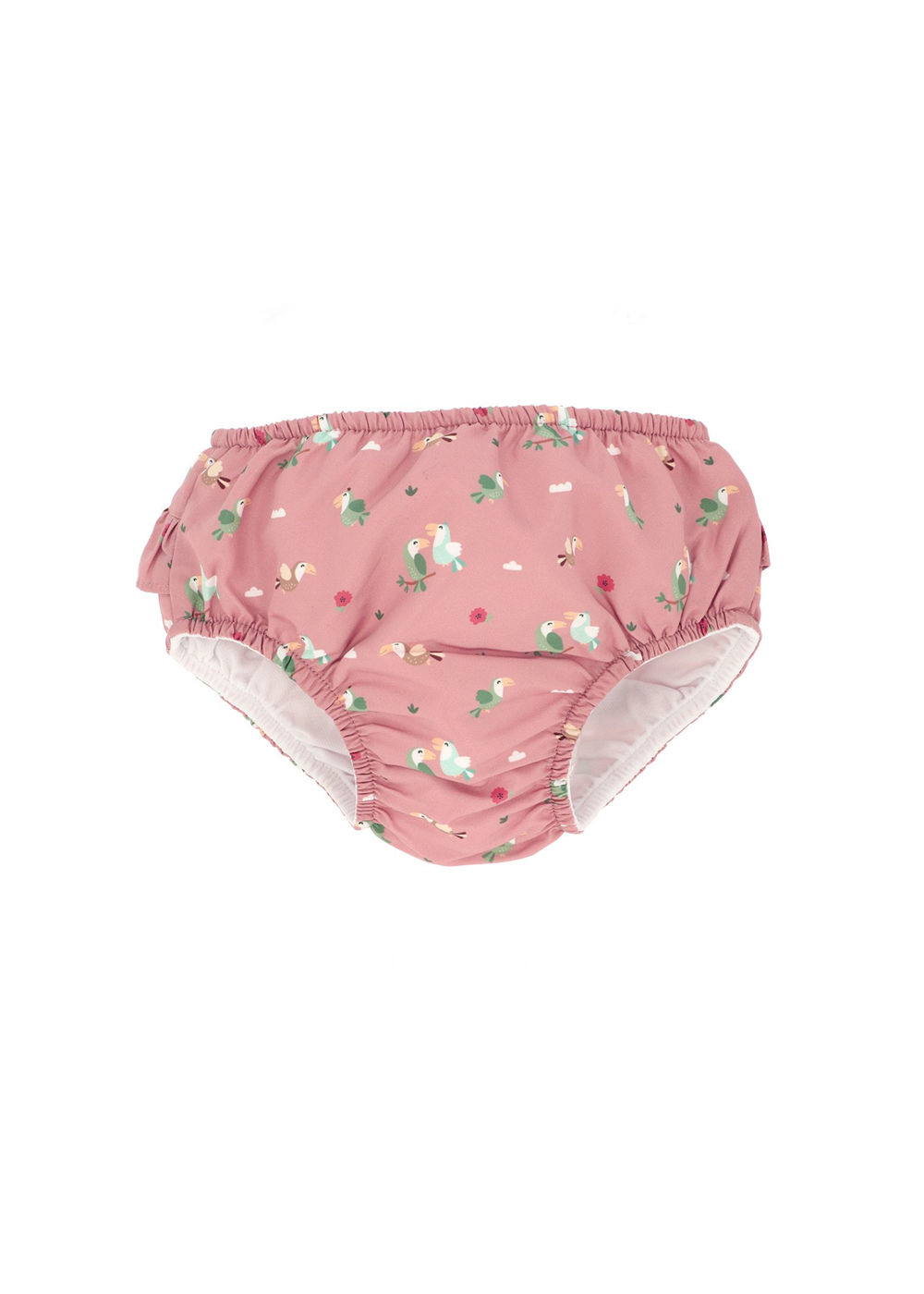 Monnëka Swim Diaper Volants Toucan