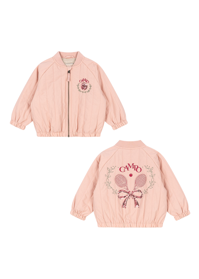 Juno Sequin Bomber Jas