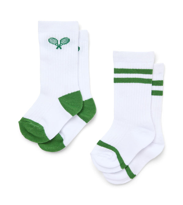 White/Green Tennis