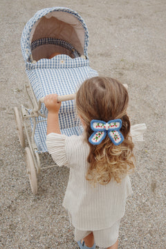 Gehaakte Cherry haarclip