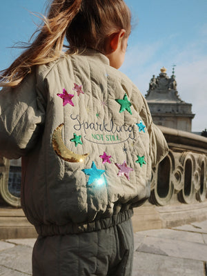 Juno Sequin Bomber Jack