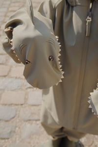 Plainy Shark Mittens