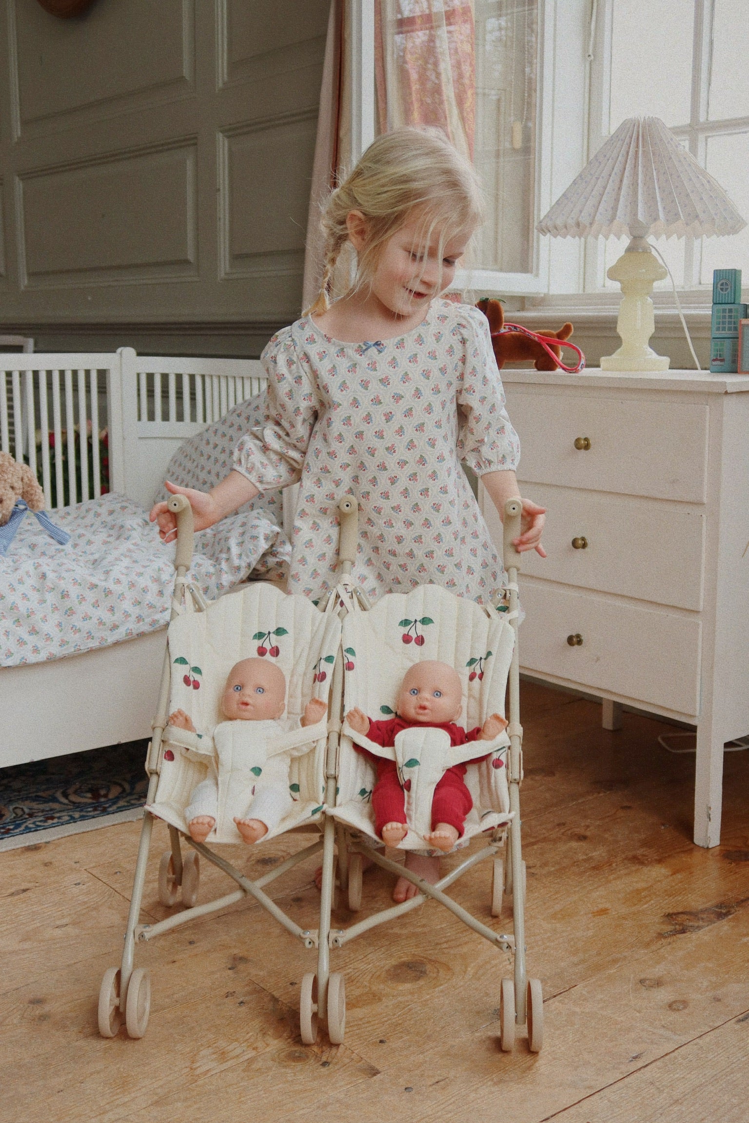 Poppen duo-buggy