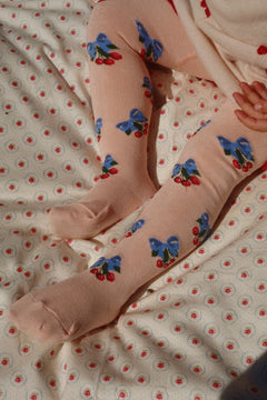 2-pack Flower & Cherry Jacquard Maillots