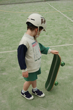 Spotty Polo Sweater
