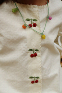 Evia Cherry Jurk