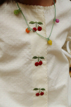 Evia Cherry Jurk
