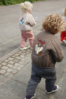 Juno Sequin Bomber Jas