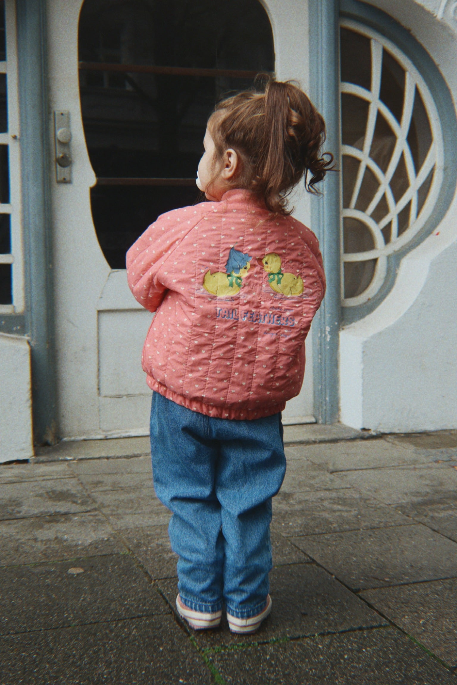 Juno Duckling Printed Bomber