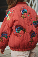 Juno Sequin Rainbow Bomber