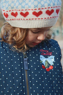 Juno Printed Dot Bomber