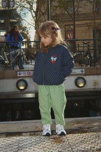Juno Printed Dot Bomber