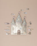 5-pack Ballerina haarclipjes