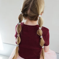 8-pack Heart mini elastiekjes