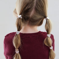 8-pack Heart mini elastiekjes