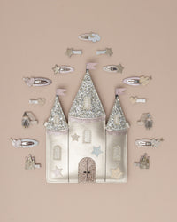 4-pack Cupid Heart haarclipjes