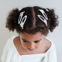 4-pack Cupid Heart haarclipjes