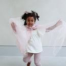 4-pack Sparkle Velvet strik elastiekjes