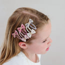 5-pack Tinkerbell Velvet strik haarclipjes