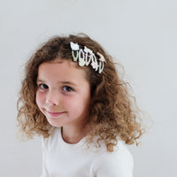 5-pack Boerderij Dieren haarclipjes