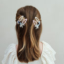 4-pack Winged Unicorn & Rainbow haarclipjes