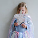 4-pack Winged Unicorn & Rainbow haarclipjes