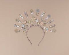 5-pack Celeste Unicorn haarclipjes