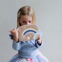 5-pack Celeste Unicorn haarclipjes