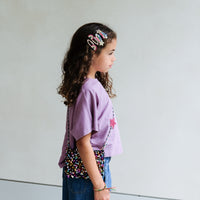 4-pack Disco over the Rainbow haarclipjes