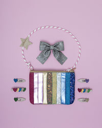 2-pack Jazzy Layered Heart haarclipjes