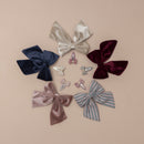 2-pack Tartan Agnes strik haarclip