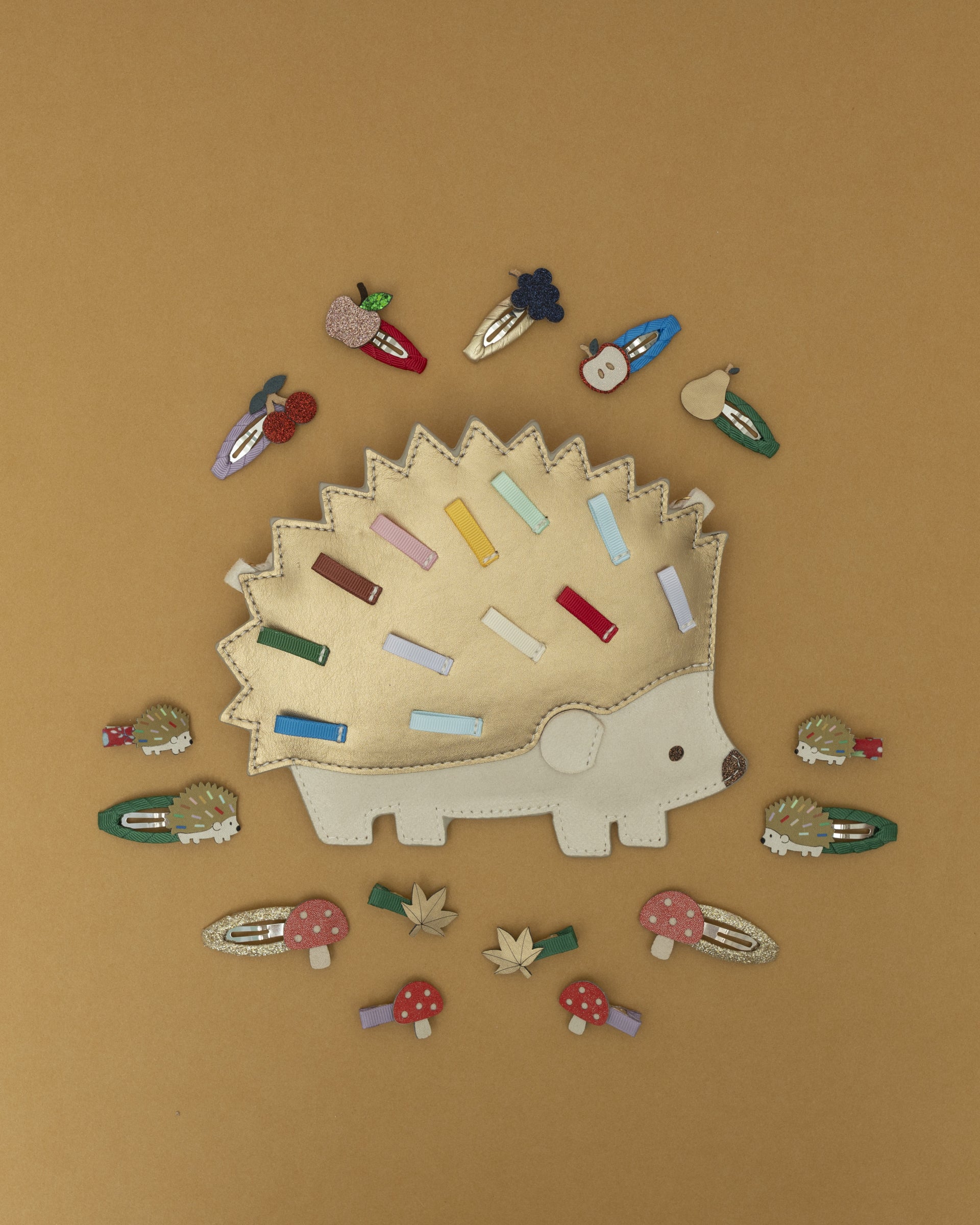 5-pack Fruity haarclipjes