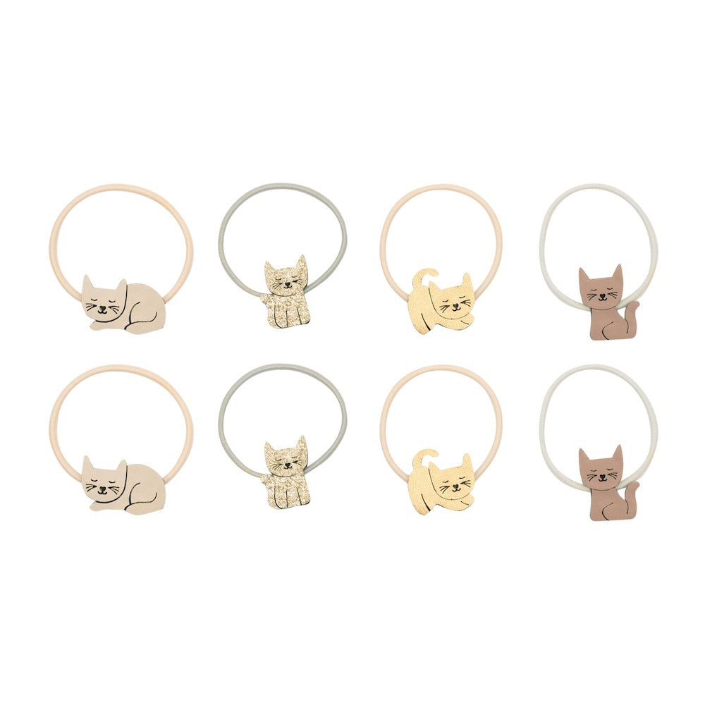 8-pack Kitty Cat elastiekjes
