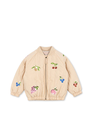 Juno Sequin Bomber Jacket 