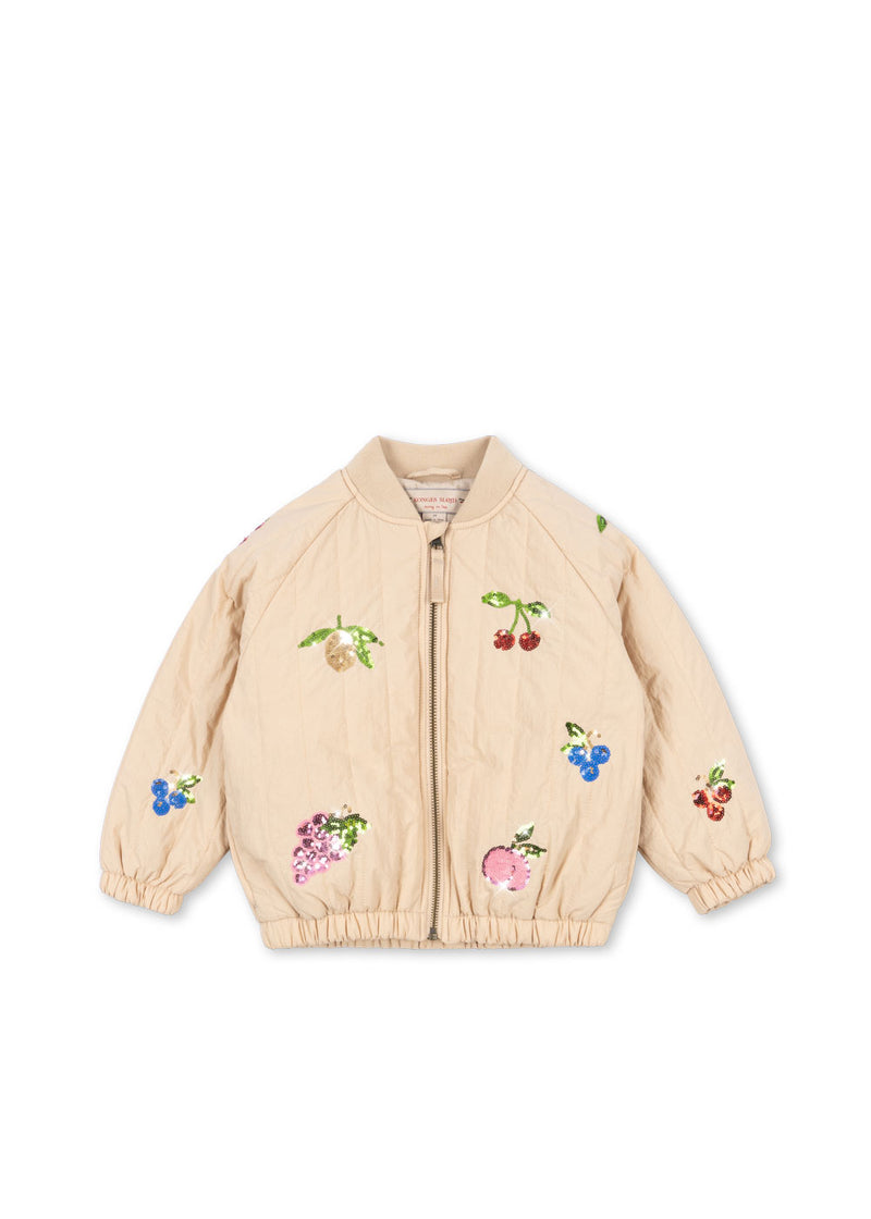 Juno Sequin Bomber Jacket 